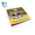 high quality paper board CMYK printing glossy lamination customization design paper file folder for office use